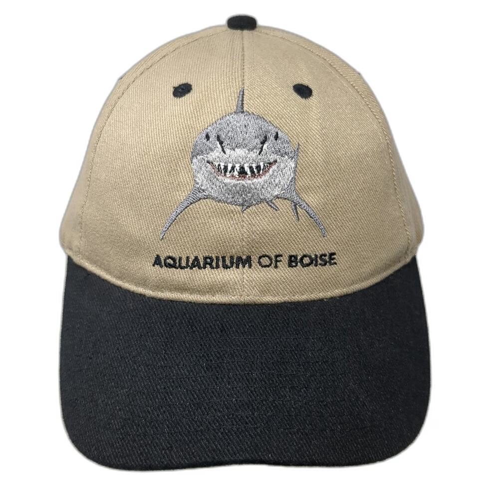 Headmost Baseball Cap Beige One Size Shark Aquarium of Boise Hat Slideback